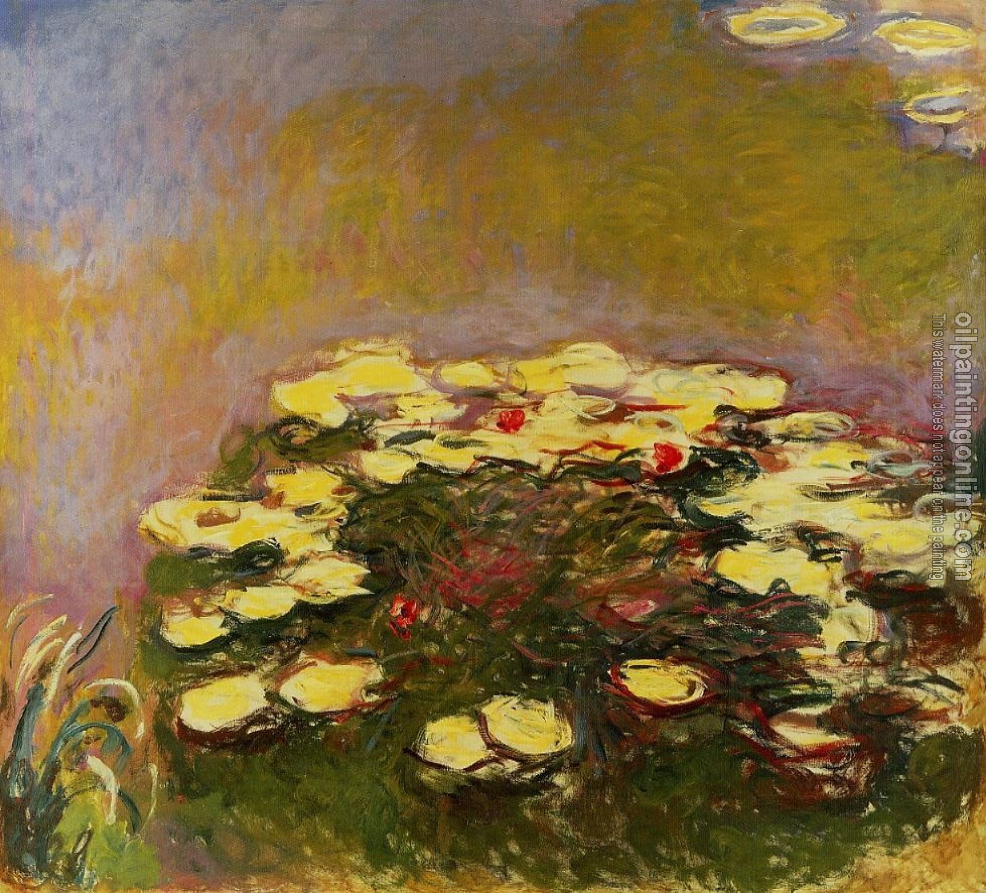 Monet, Claude Oscar - Water Lilies